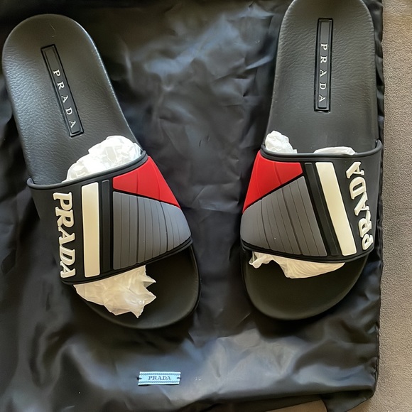 Mens Prada slides